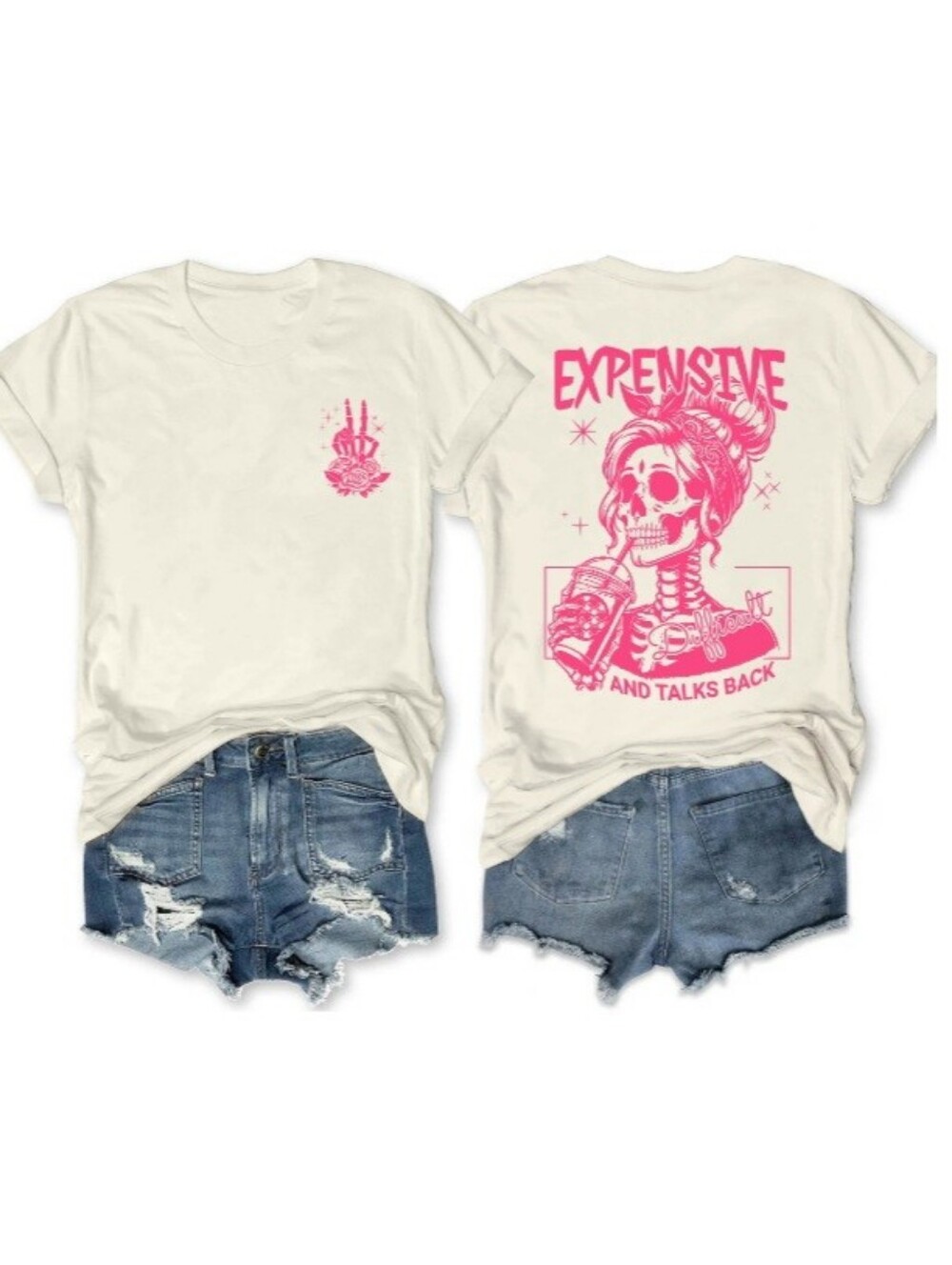 Womens Skull Tee